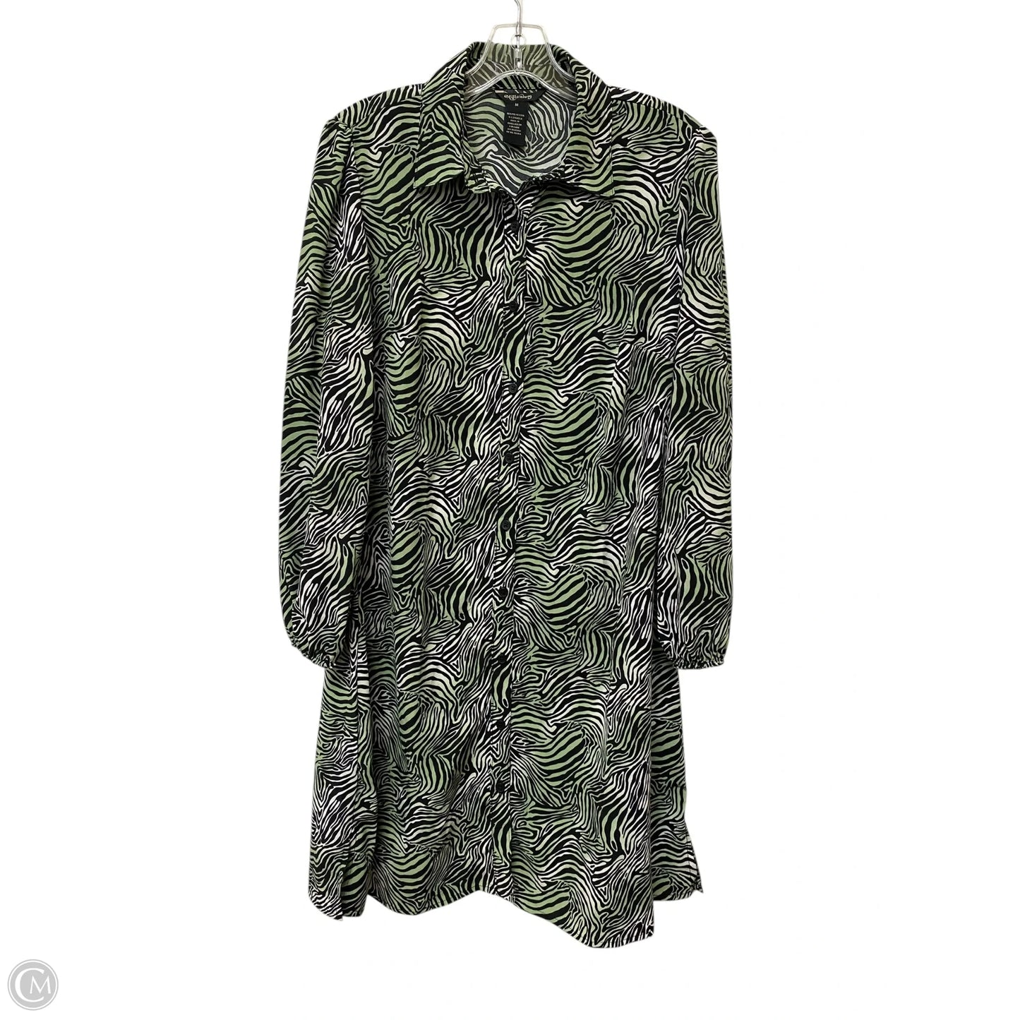 Dress Casual Midi By Cme In Animal Print, Size: M