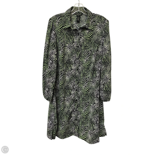 Dress Casual Midi By Cme In Animal Print, Size: M