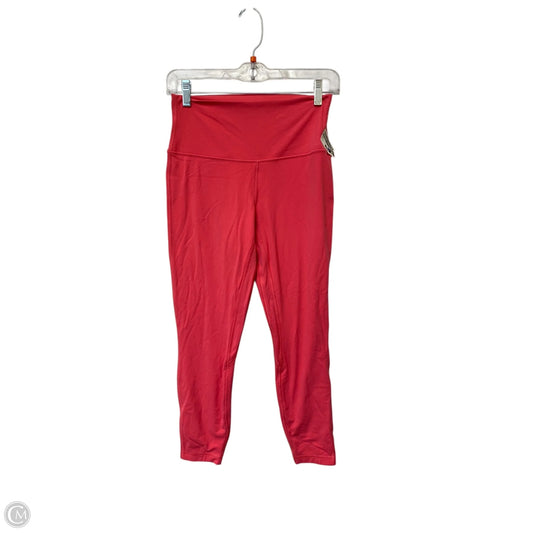 Athletic Leggings By Lululemon In Pink, Size: 8