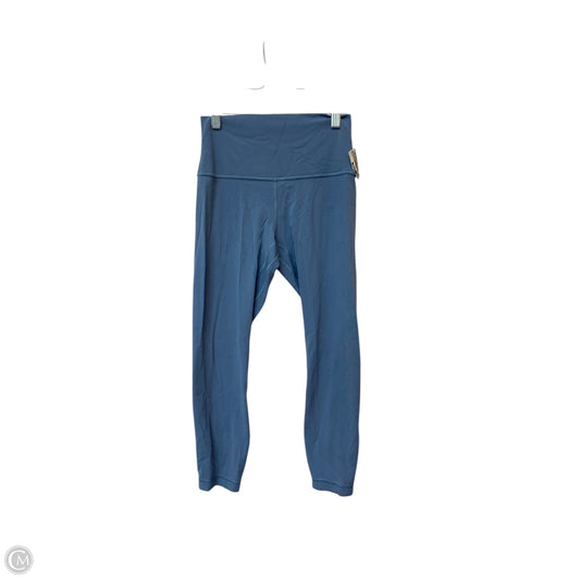 Athletic Leggings By Lululemon In Blue, Size: 6