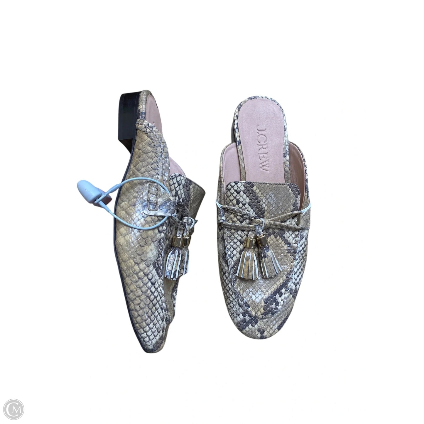 Shoes Flats By J. Crew In Snakeskin Print, Size: 6