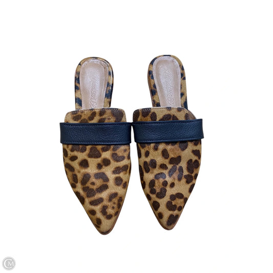 Shoes Flats By Madewell In Animal Print, Size: 6
