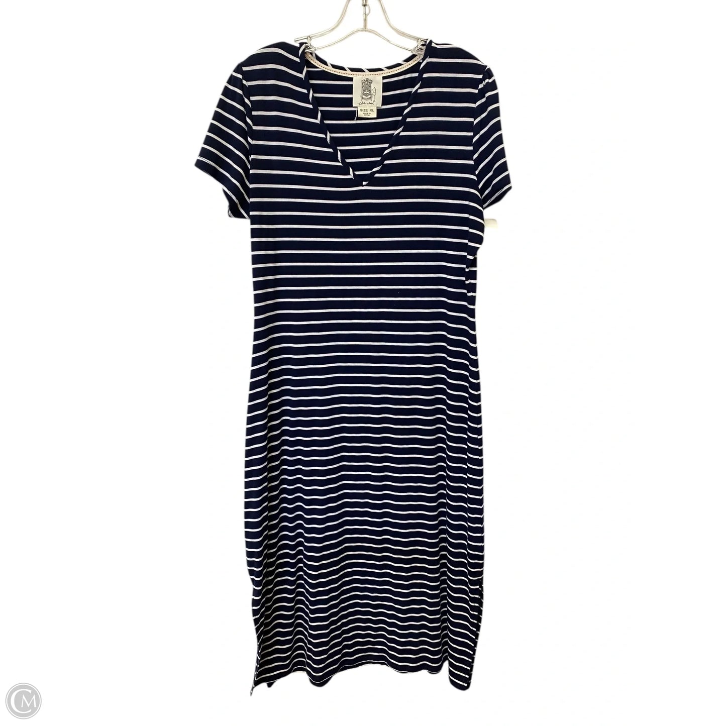 Dress Casual Maxi By Clothes Mentor In Striped Pattern, Size: Xl