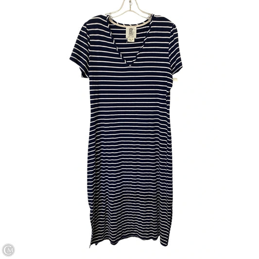 Dress Casual Maxi By Clothes Mentor In Striped Pattern, Size: Xl