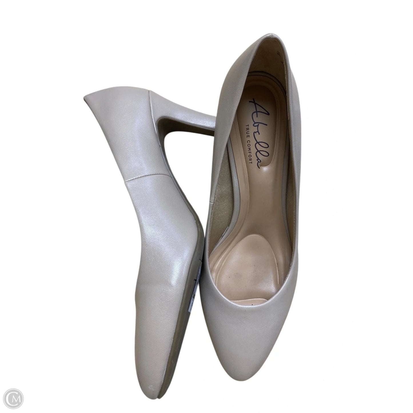 Shoes Heels Block By Abella In Tan, Size: 9