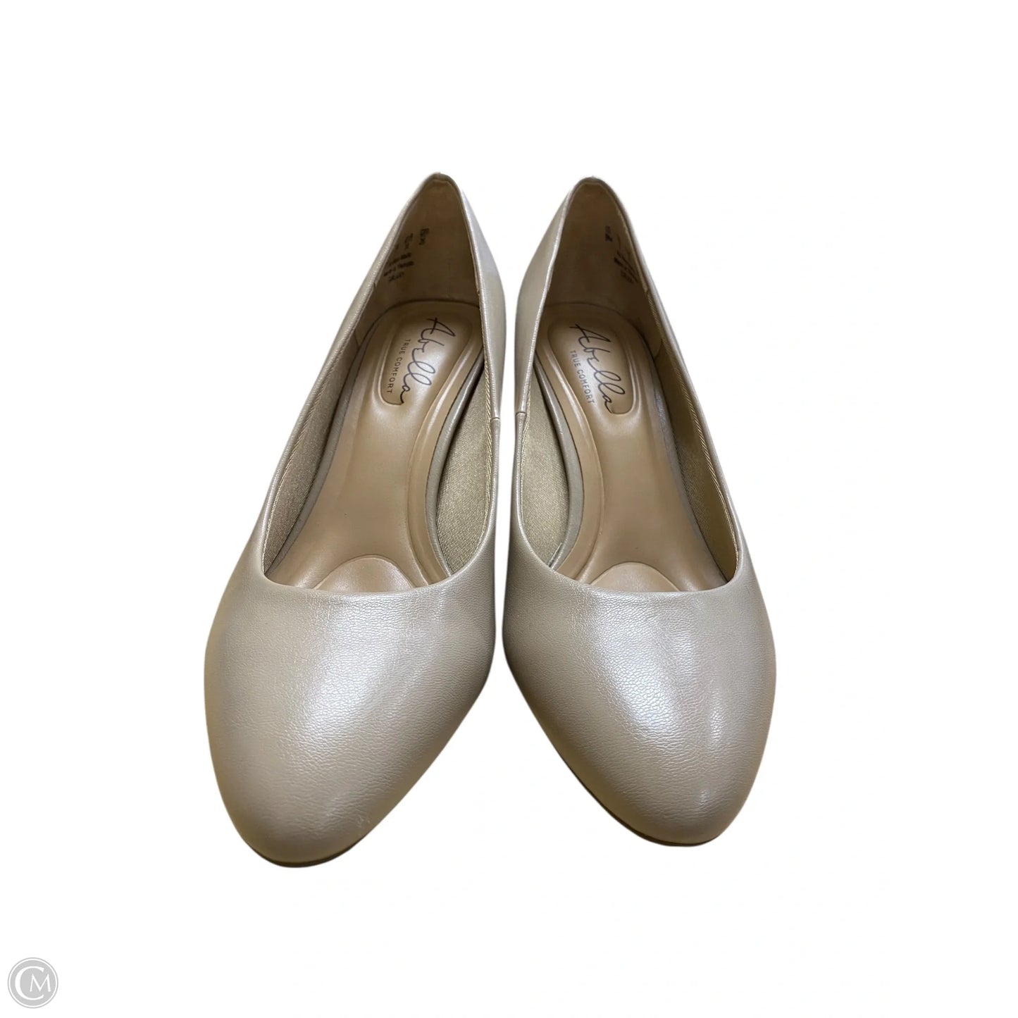 Shoes Heels Block By Abella In Tan, Size: 9