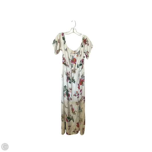 Dress Casual Maxi By Love Stitch In Floral Print, Size: M