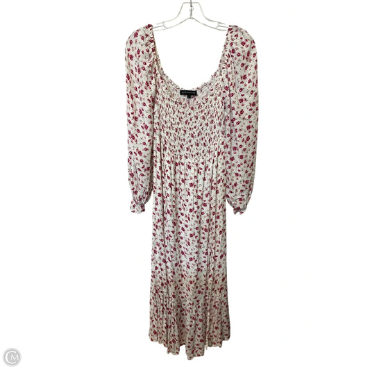 Dress Casual Maxi By Clothes Mentor In Floral Print, Size: S