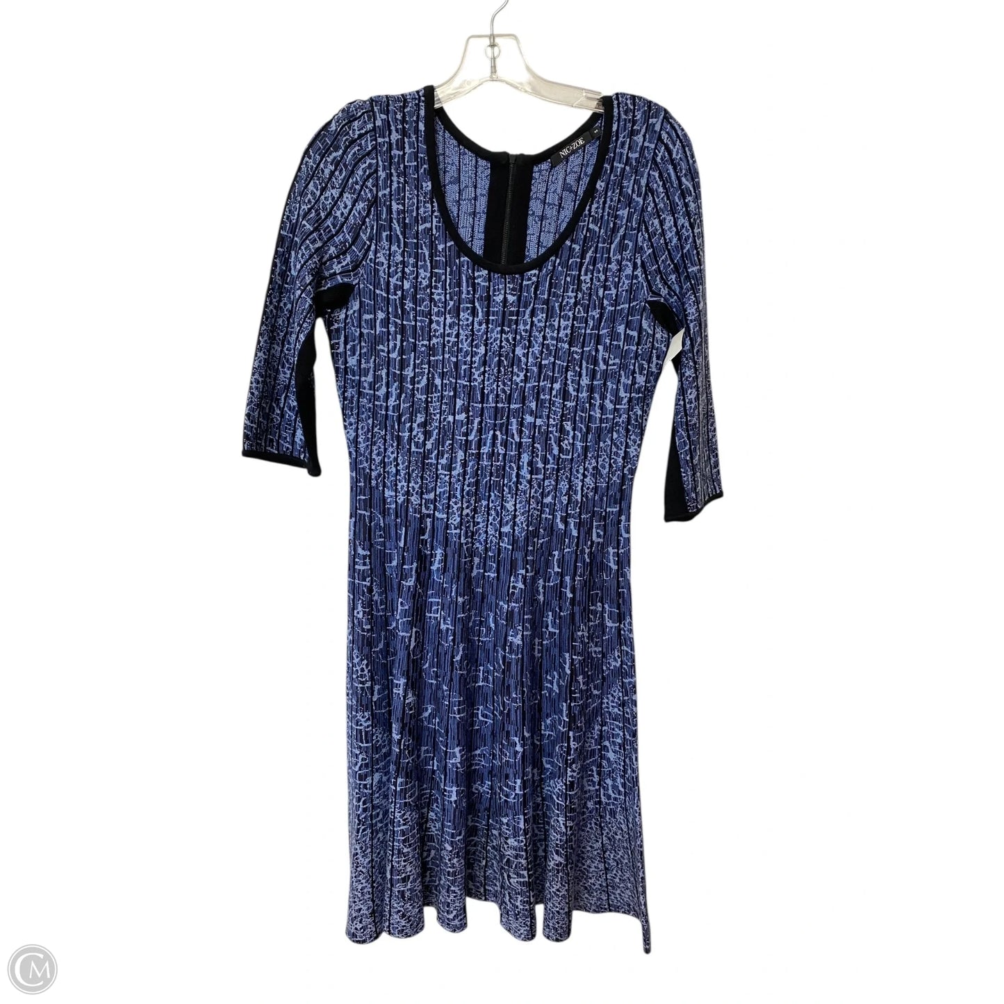 Dress Sweater By Nic + Zoe In Blue, Size: S