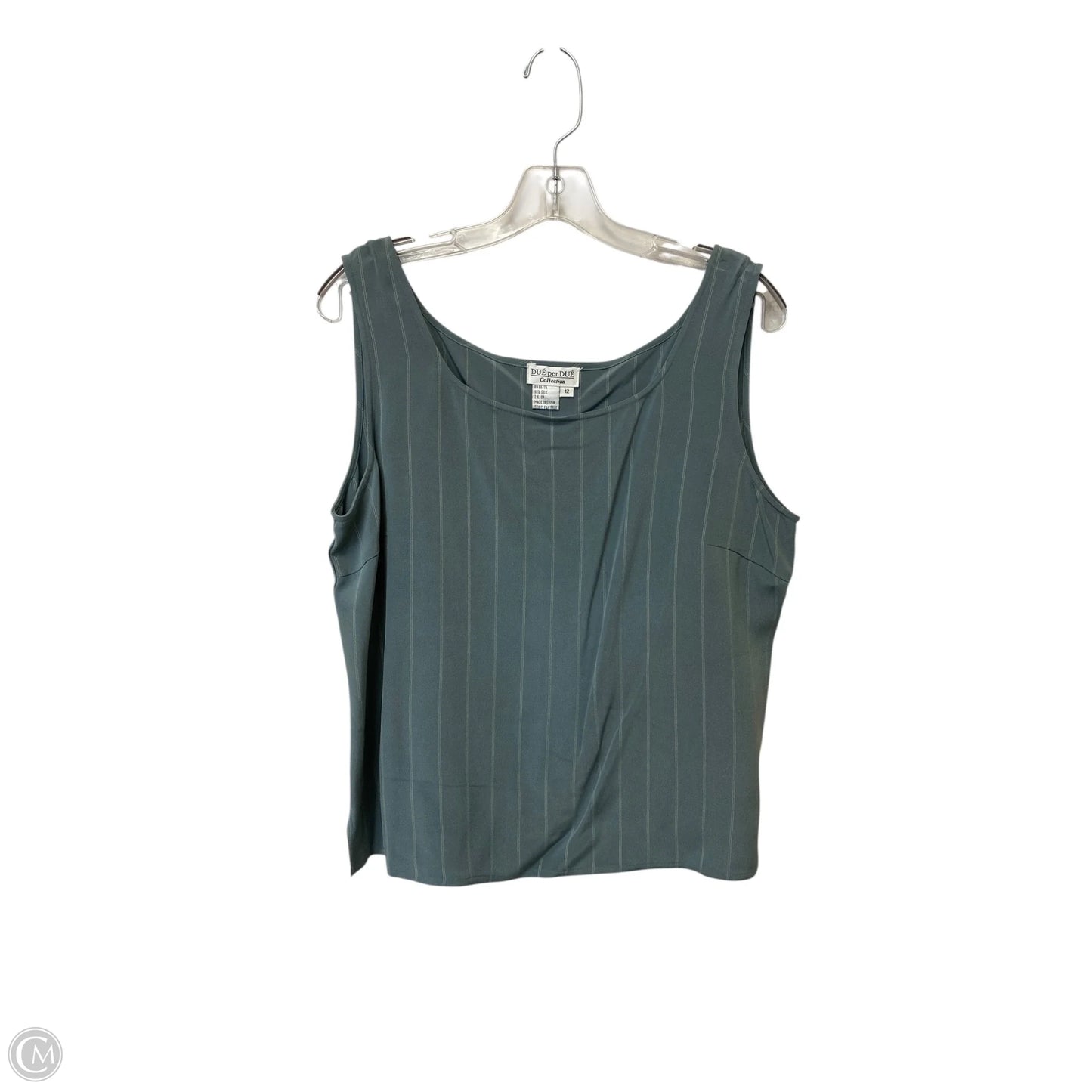 Top Sleeveless By Clothes Mentor In Striped Pattern, Size: 12