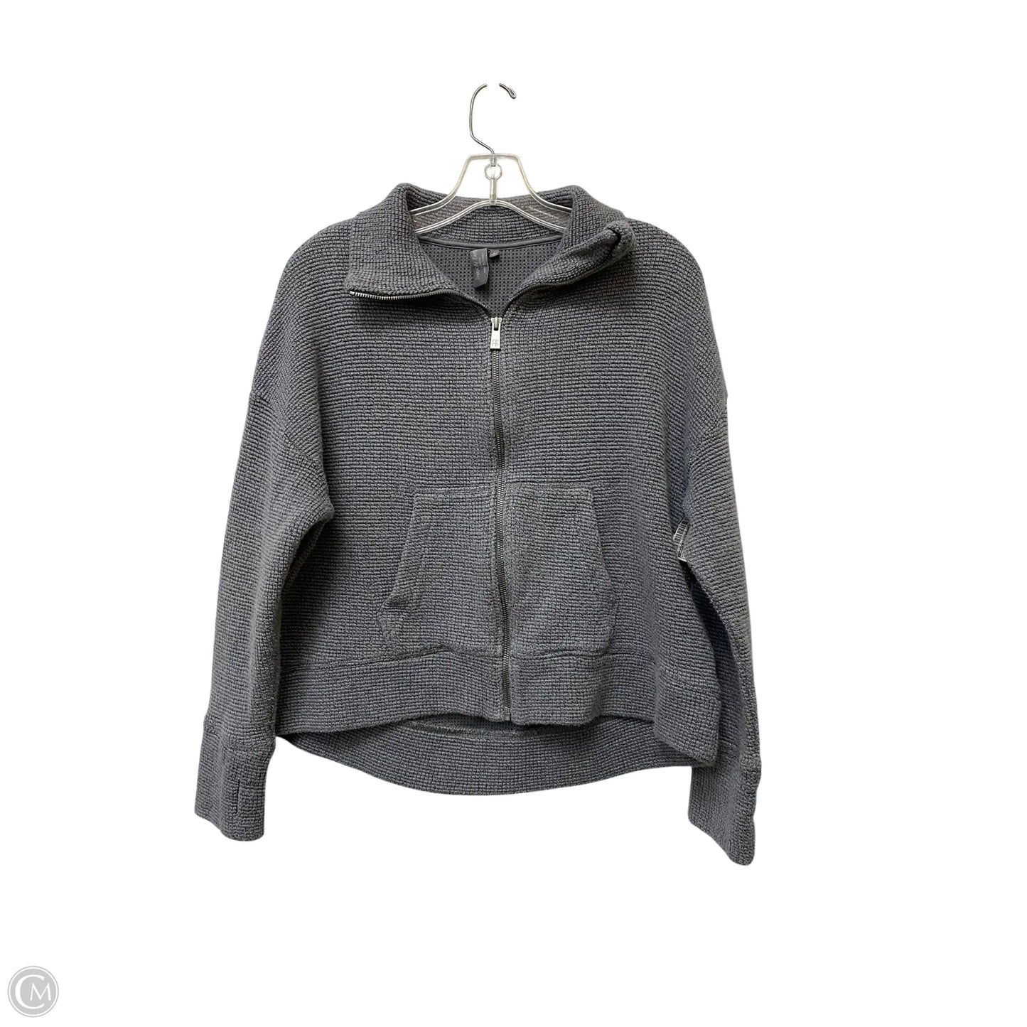 Athletic Jacket By Sweaty Betty In Grey, Size: L