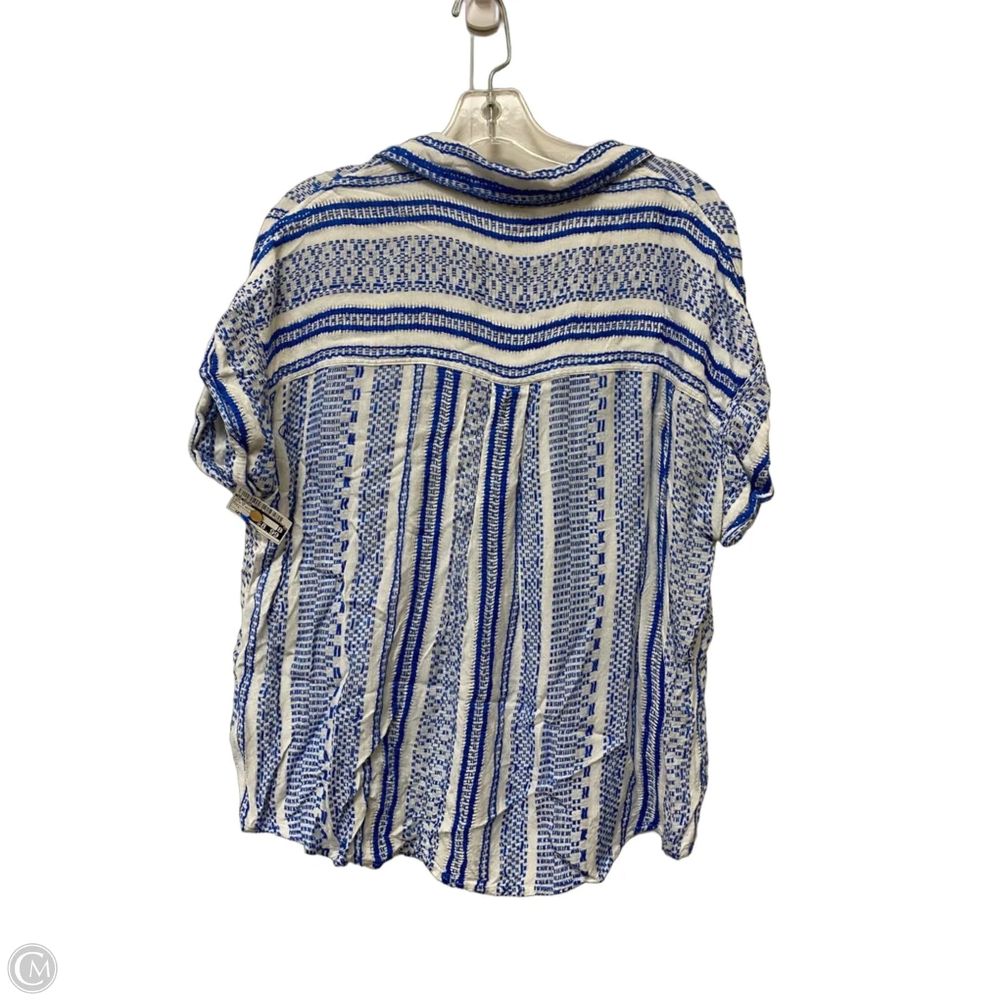 Top Short Sleeve Basic By Orvis In Striped Pattern, Size: Xl