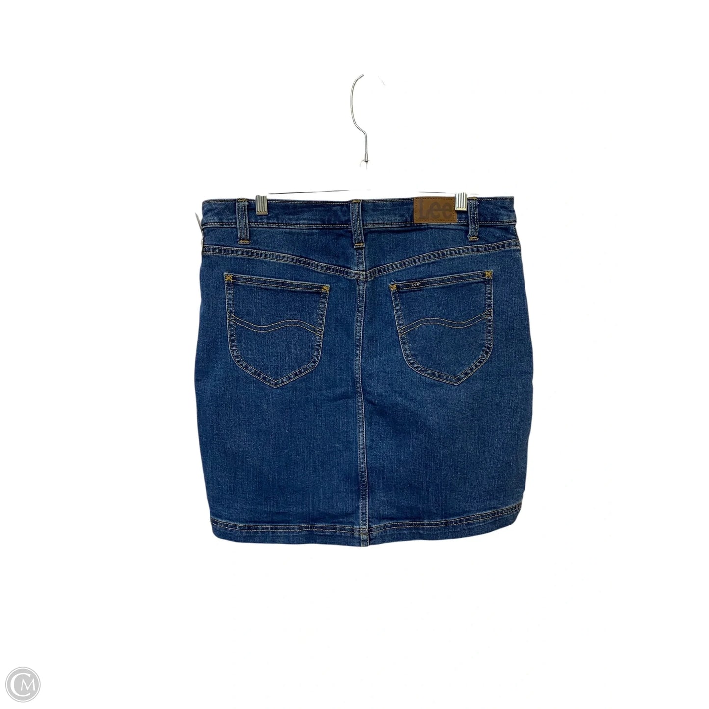 Skirt Mini & Short By Lee In Blue, Size: 12
