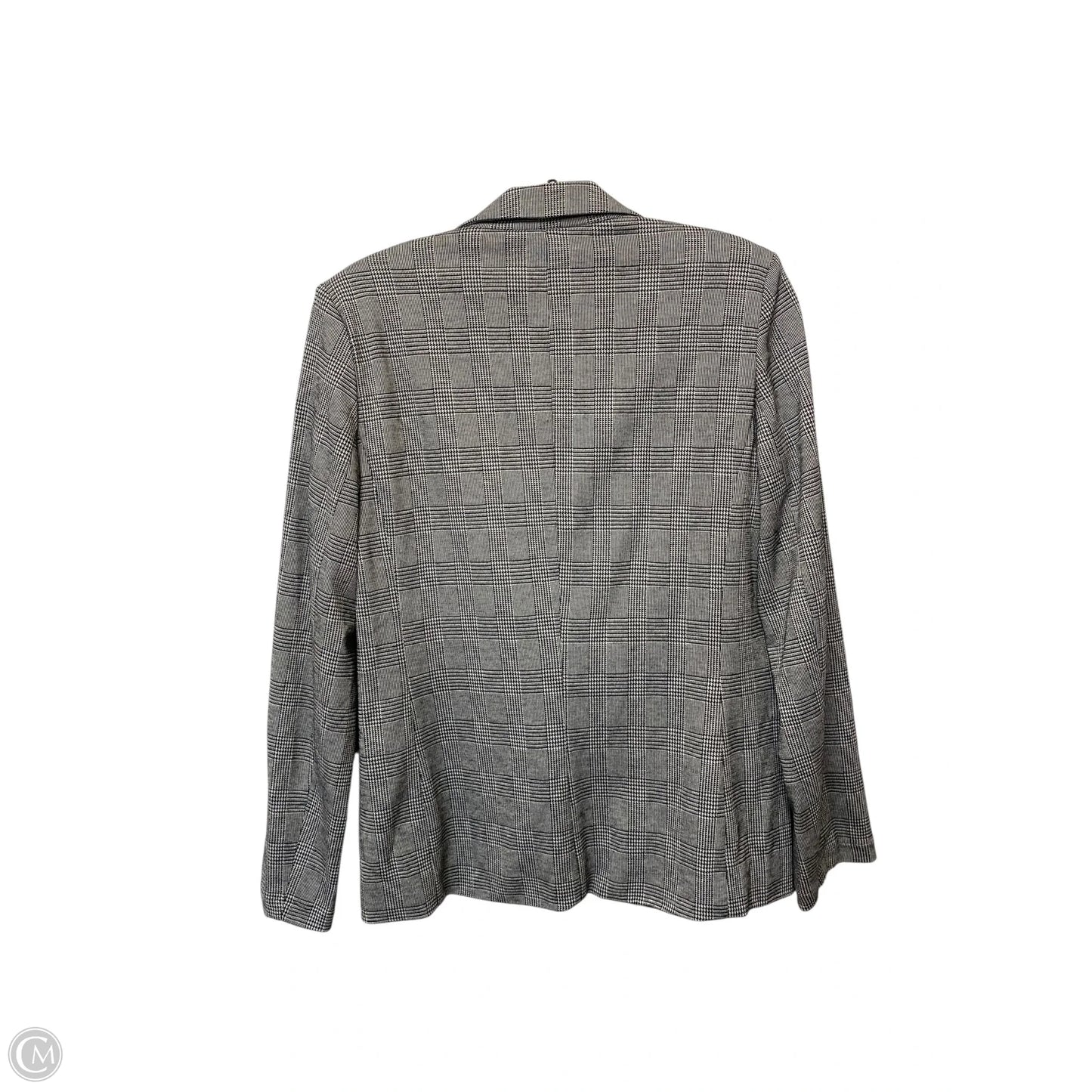 Blazer By Clothes Mentor In Plaid Pattern, Size: S