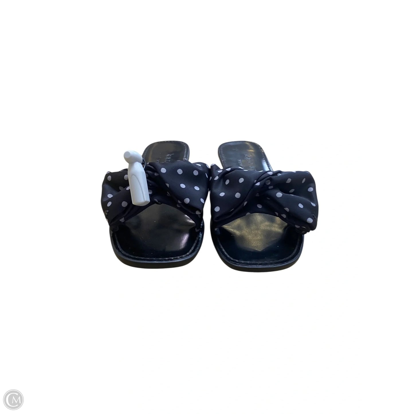 Sandals Designer By Kate Spade In Black, Size: 8