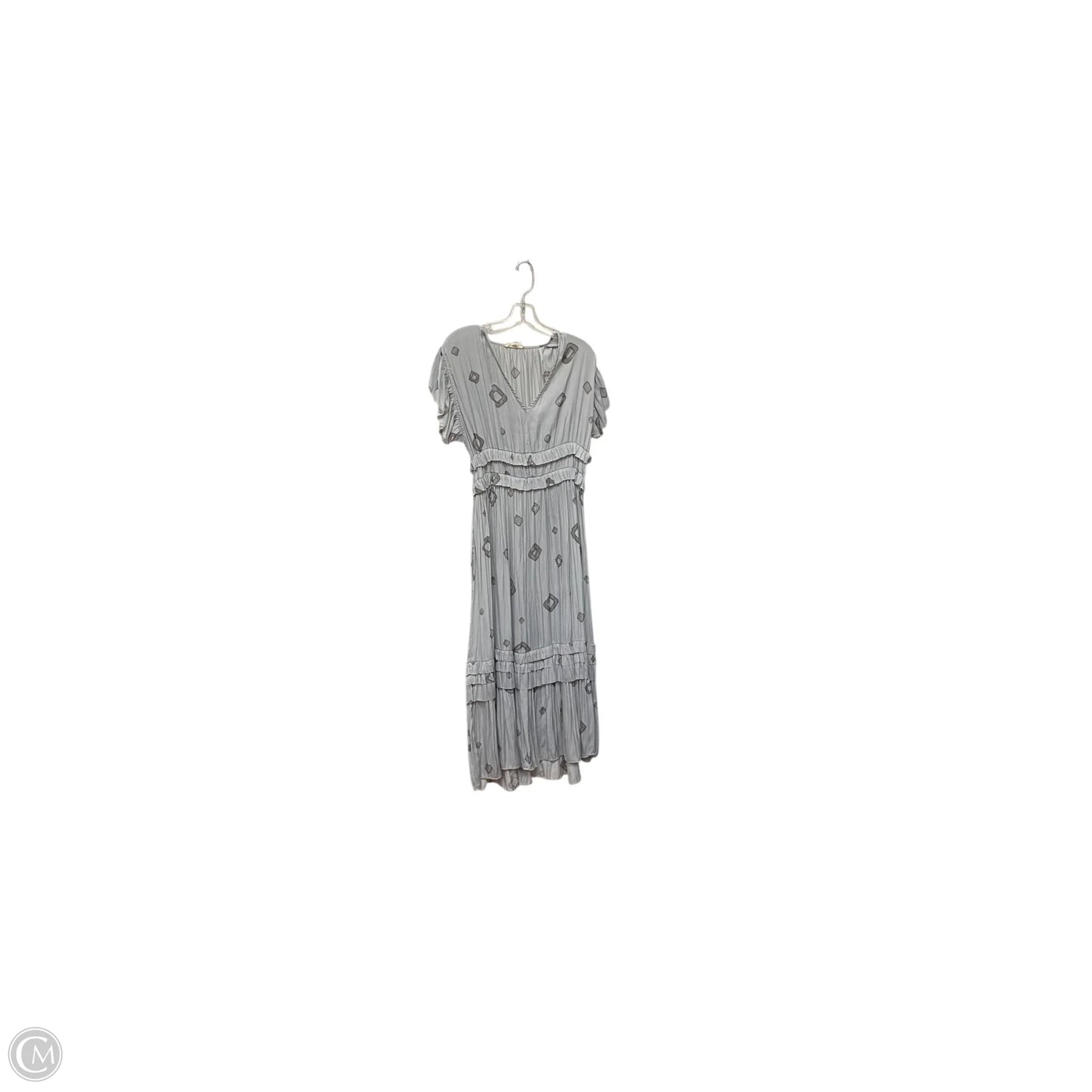 Dress Casual Maxi By Grade & Gather In Grey, Size: M