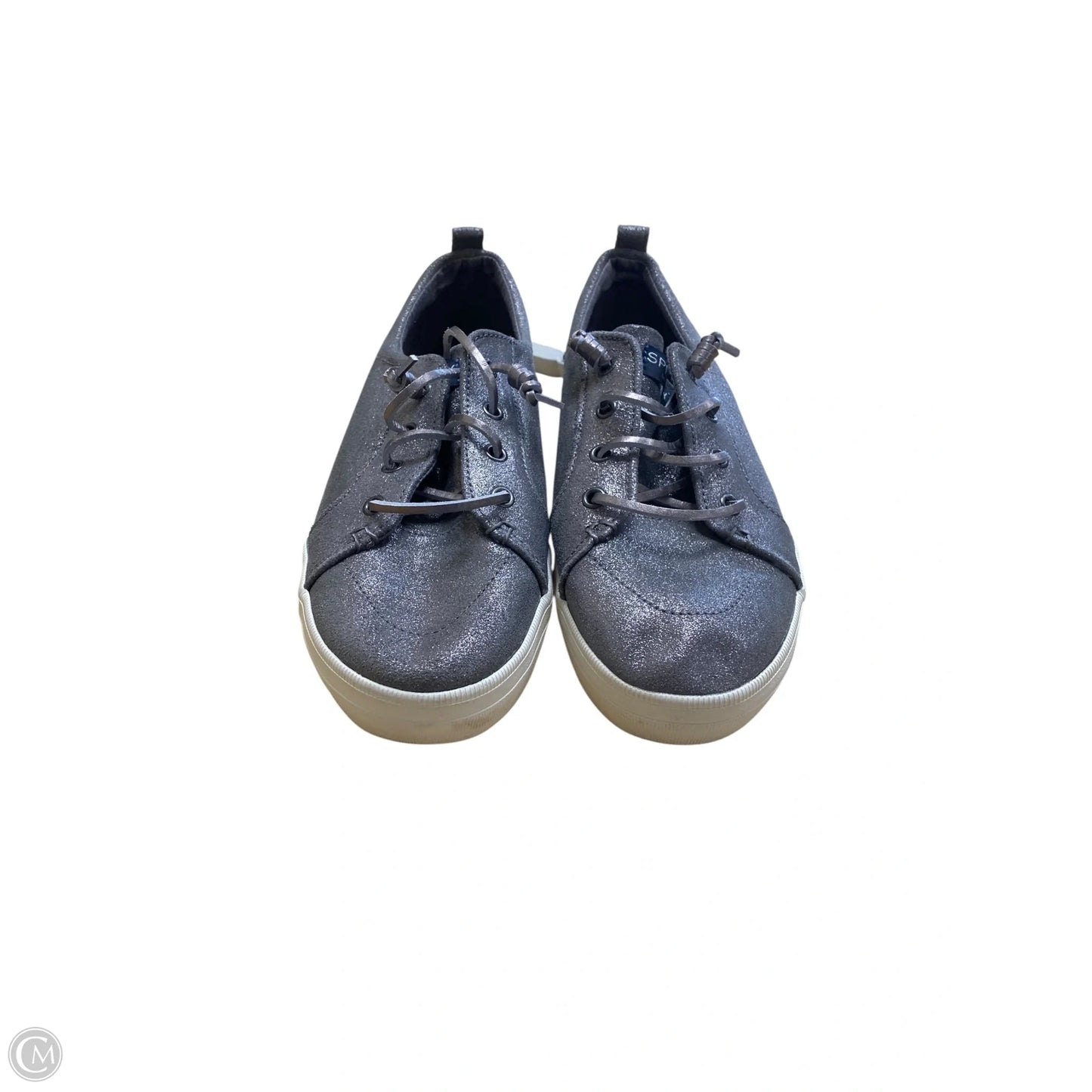 Shoes Flats By Sperry In Silver, Size: 6