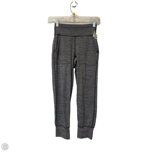 Athletic Leggings By Lululemon In Grey, Size: 0