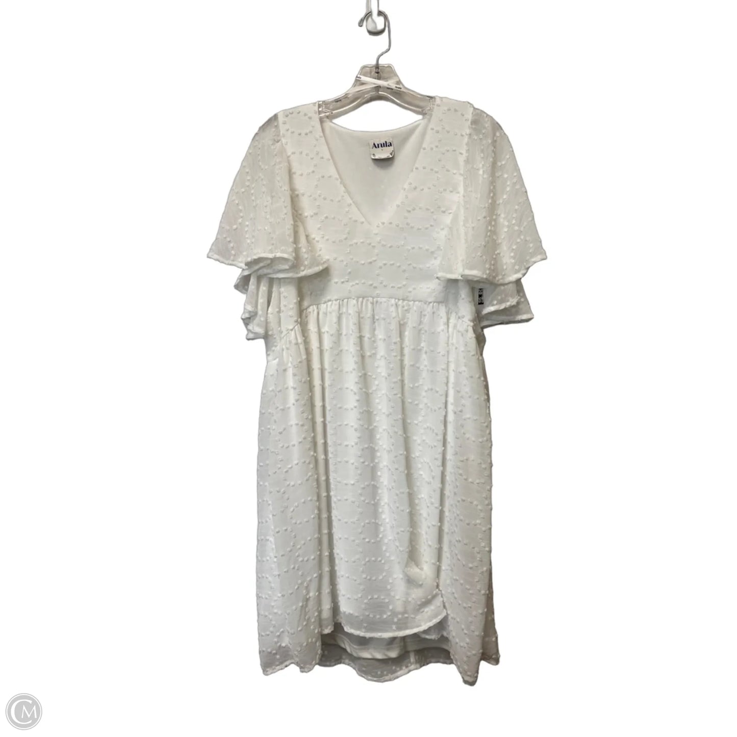 Dress Party Short By Arula In White, Size: L