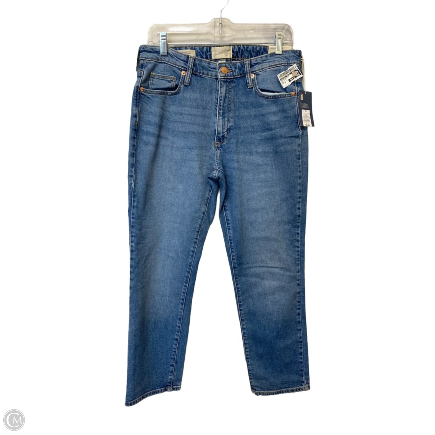 Jeans Straight By Universal Thread In Blue Denim, Size: 10