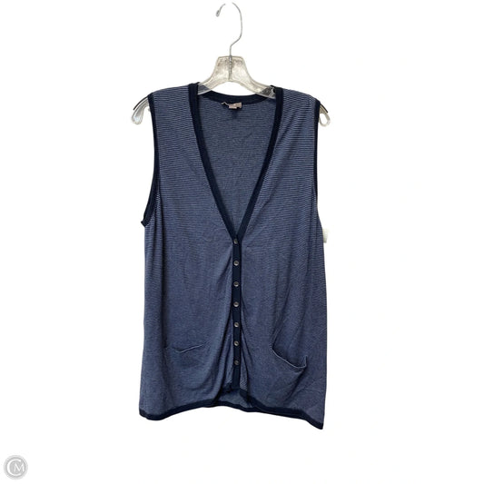 Vest Other By J. Jill In Blue, Size: Xl