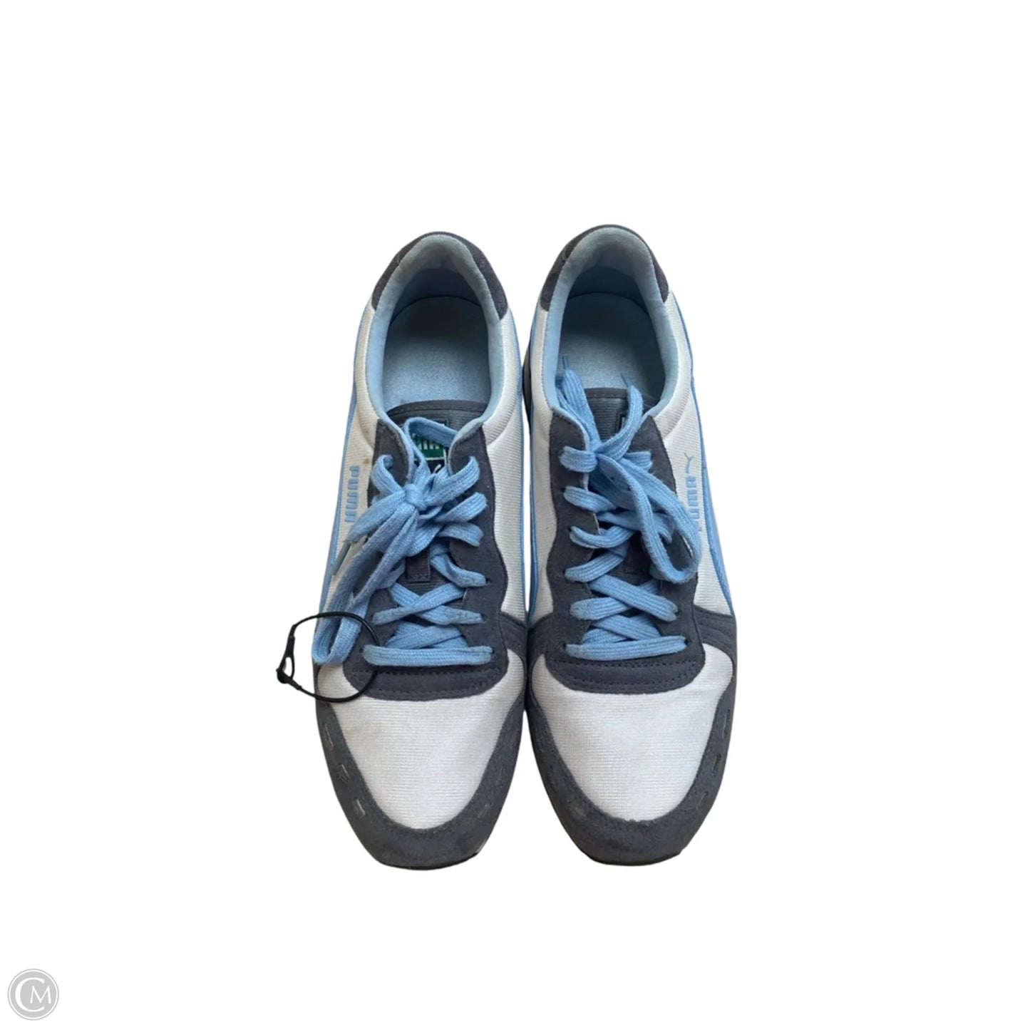 Shoes Athletic By Puma In Blue & White, Size: 8.5