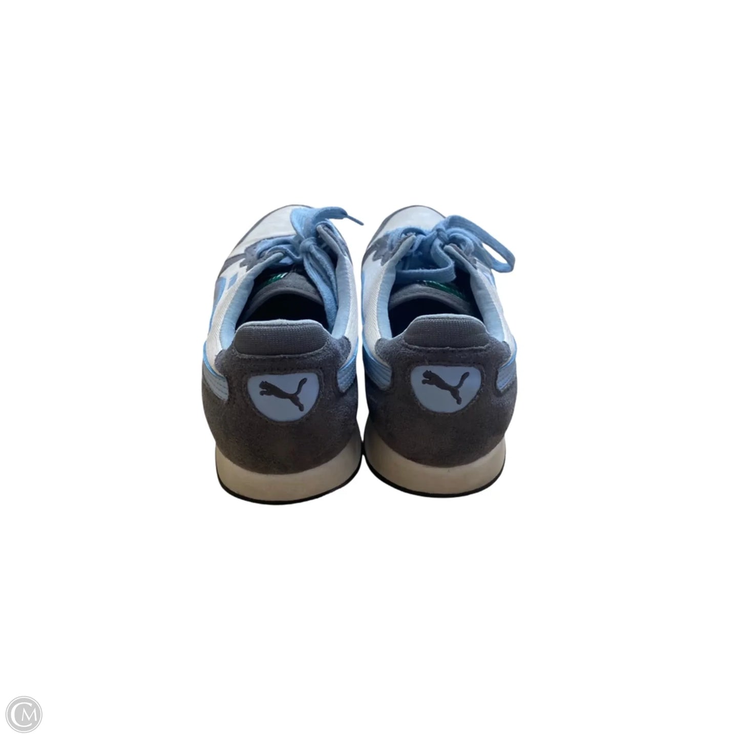 Shoes Athletic By Puma In Blue & White, Size: 8.5