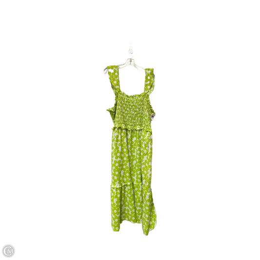 Dress Casual Maxi By Cato In Green, Size: 28
