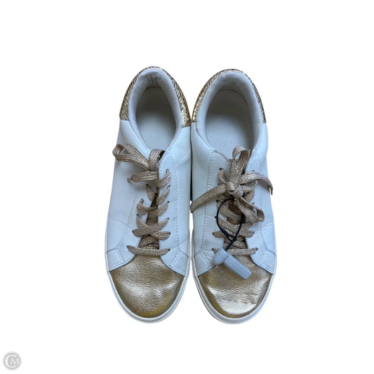 Shoes Sneakers By Cme In Gold, Size: 10