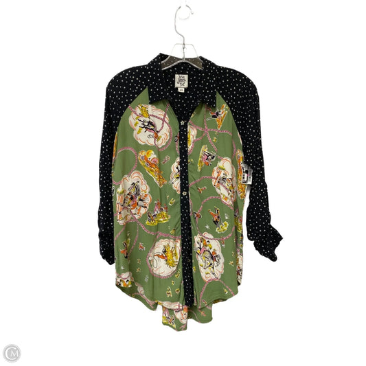 Top Long Sleeve By Ivy Jane In Multi-colored, Size: Xs