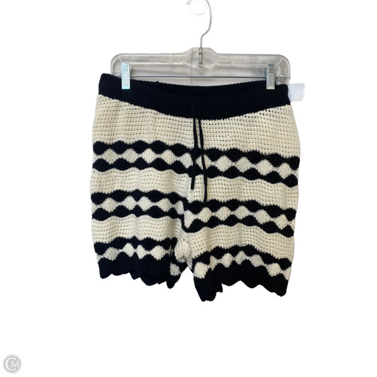 Shorts By Aqua Blues In Black & White, Size: L