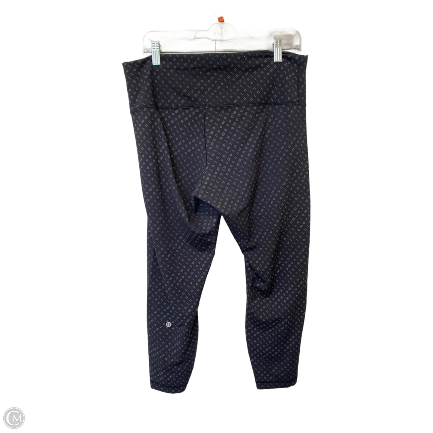 Athletic Leggings By Lululemon In Grey, Size: 16