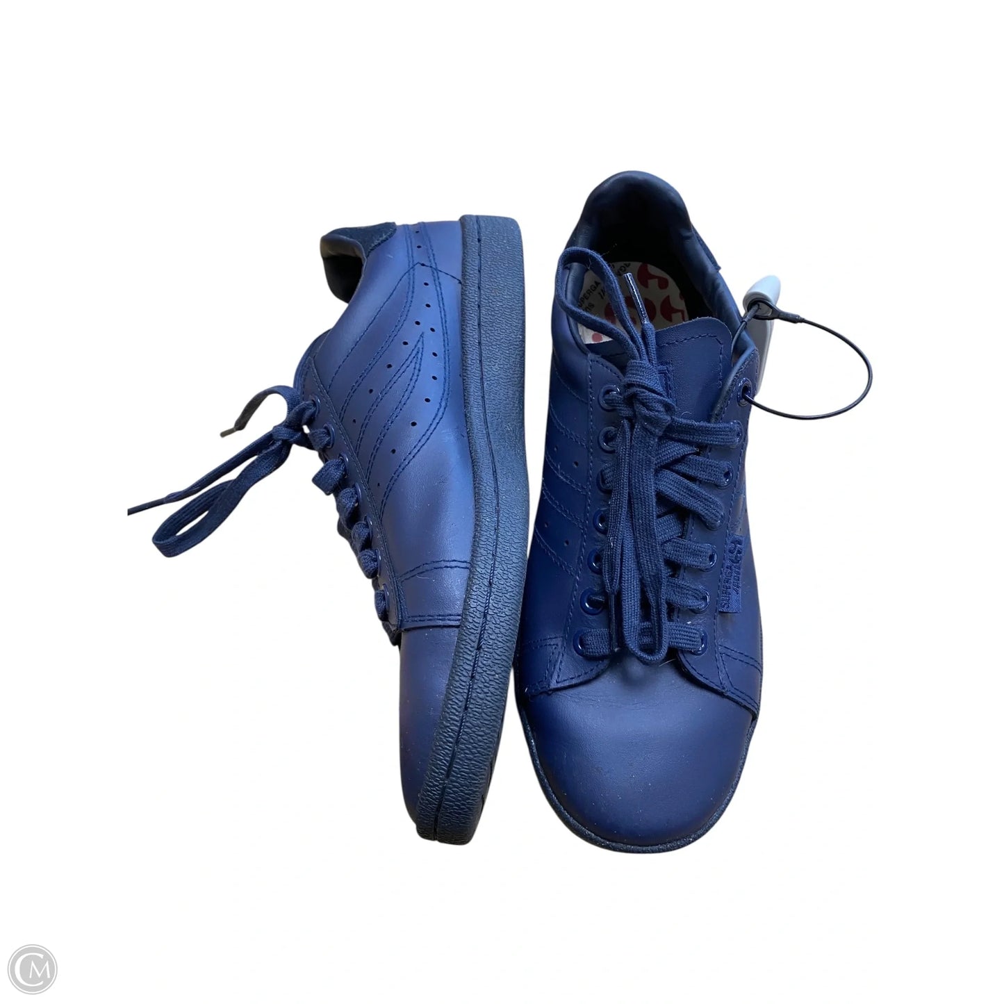 Shoes Sneakers By Superga In Blue, Size: 9
