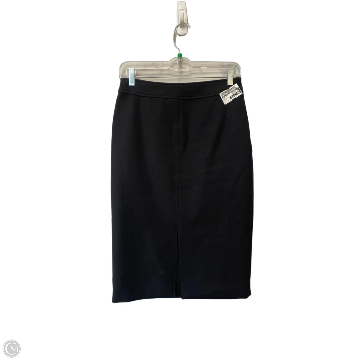 Skirt Midi By White House Black Market In Black, Size: 0