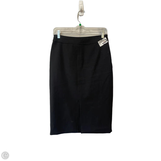 Skirt Midi By White House Black Market In Black, Size: 0