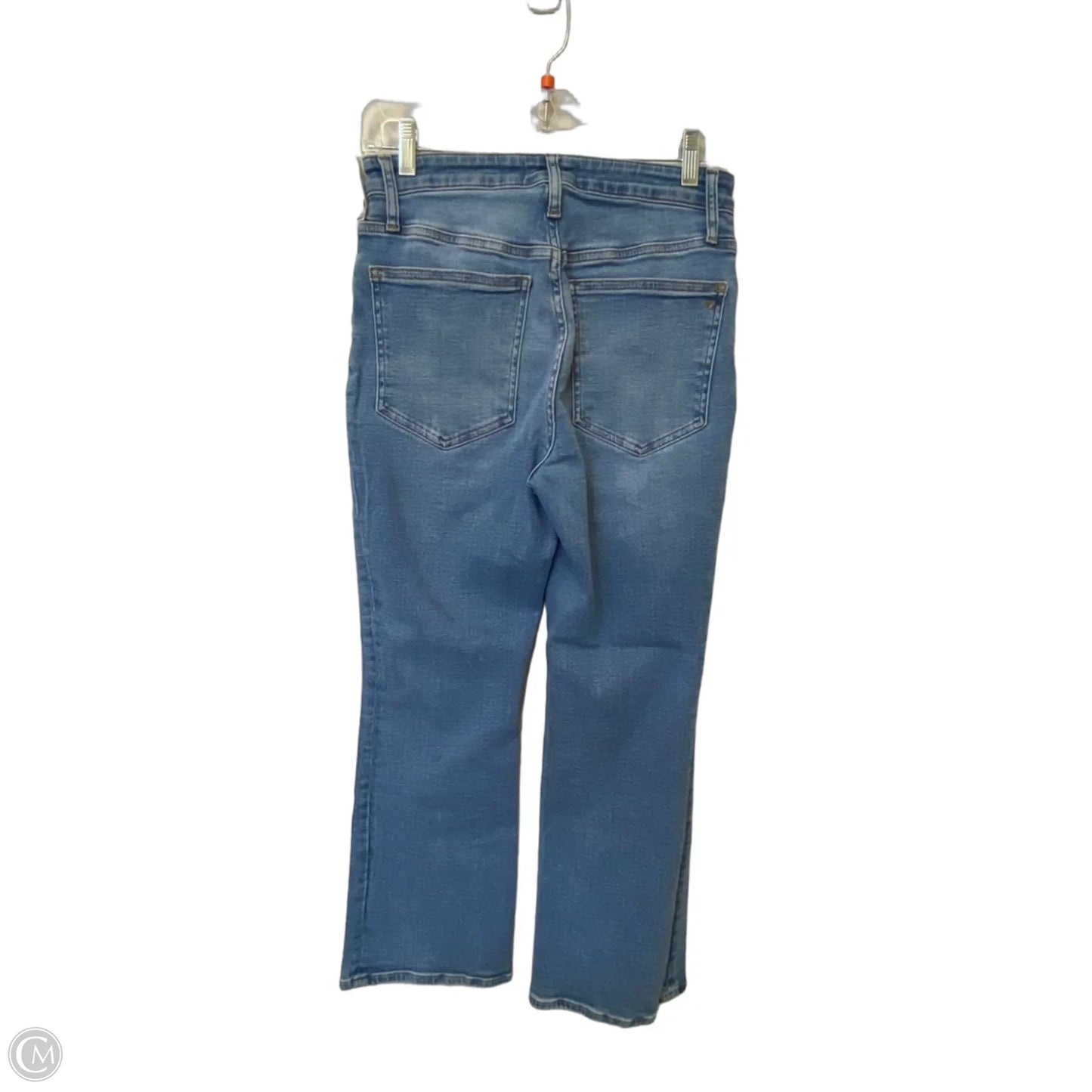 Jeans Straight By Madewell In Blue Denim, Size: 4
