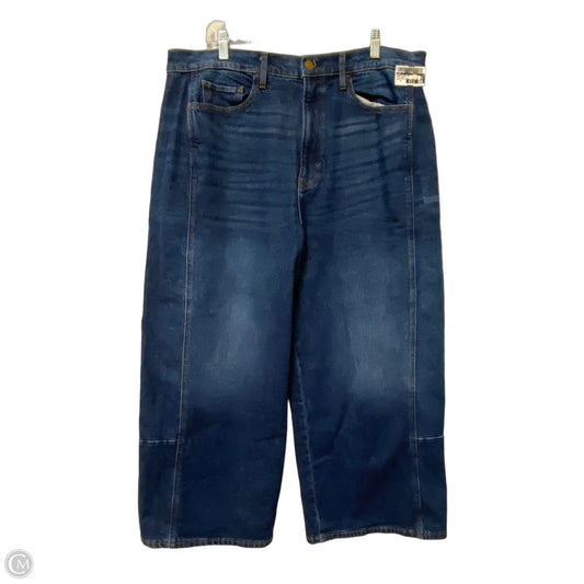 Jeans Wide Leg By Ana In Blue Denim, Size: 18