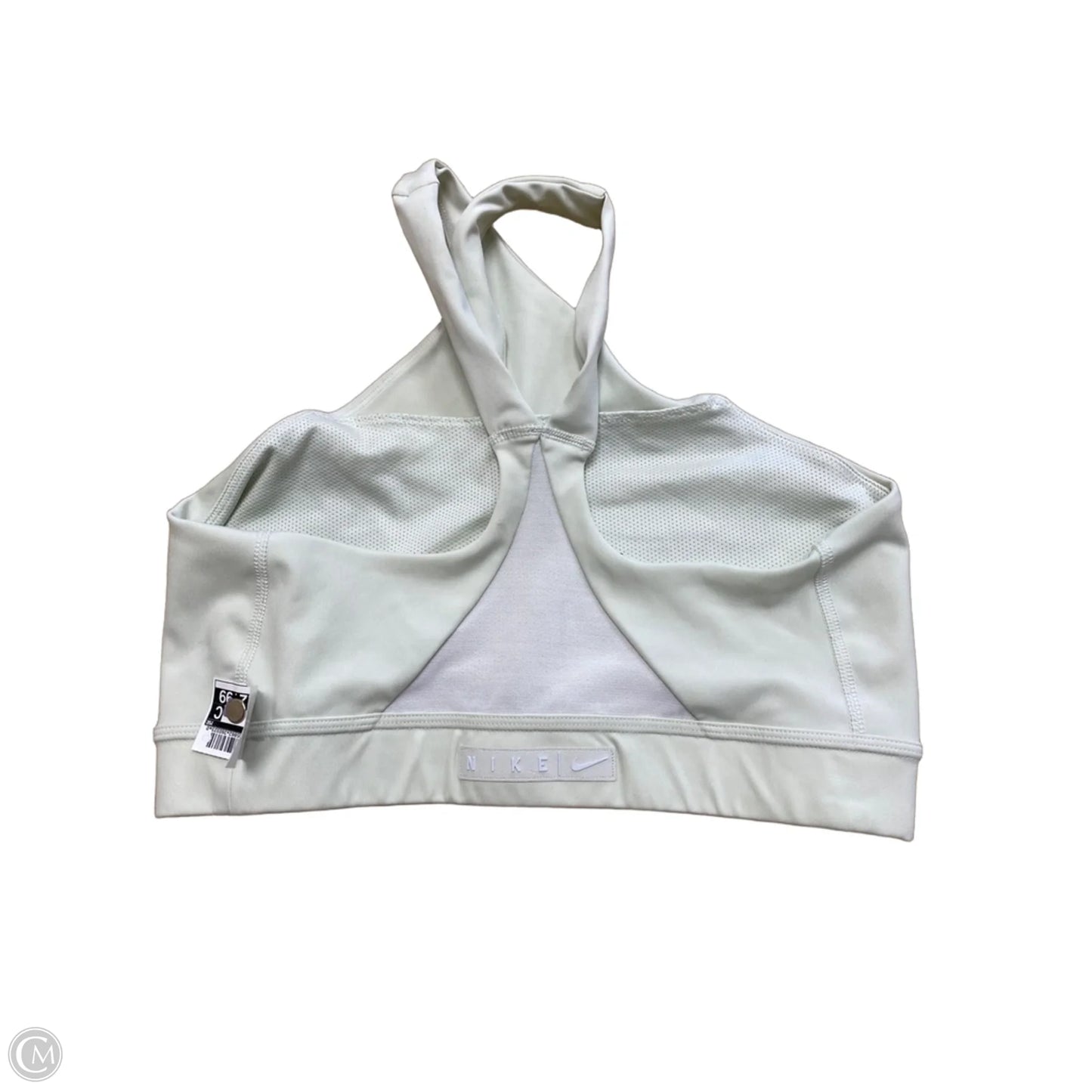 Athletic Bra By Nike In Green, Size: L