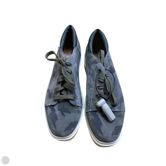 Shoes Sneakers By Linea Paolo In Camouflage Print, Size: 9