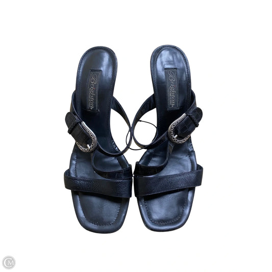 Sandals Heels Stiletto By Brighton In Black, Size: 9