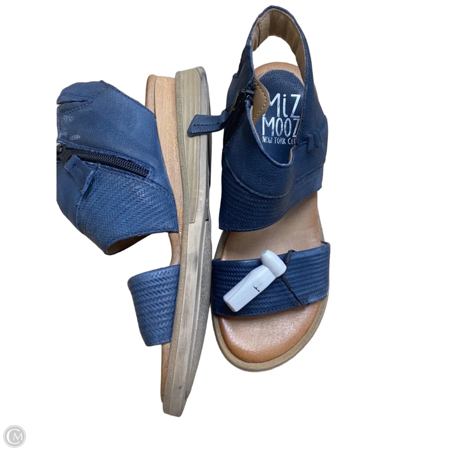 Sandals Flats By Miz Mooz In Blue, Size: 5