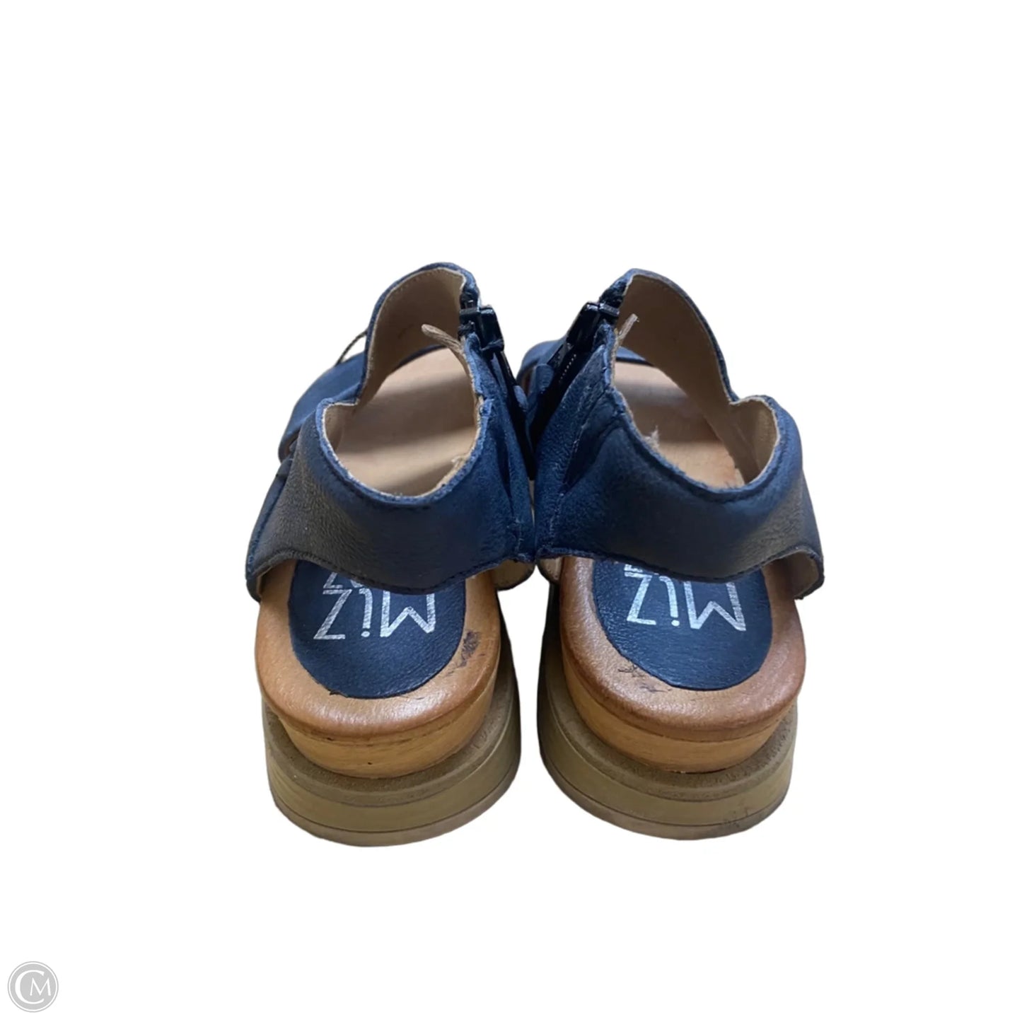 Sandals Flats By Miz Mooz In Blue, Size: 5