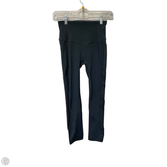 Athletic Leggings By Lululemon In Grey, Size: 2