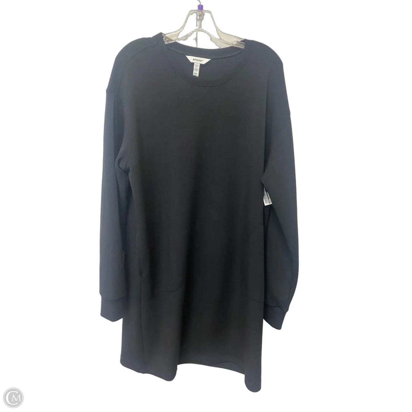 Dress Casual Midi By Spanx In Black, Size: Xl
