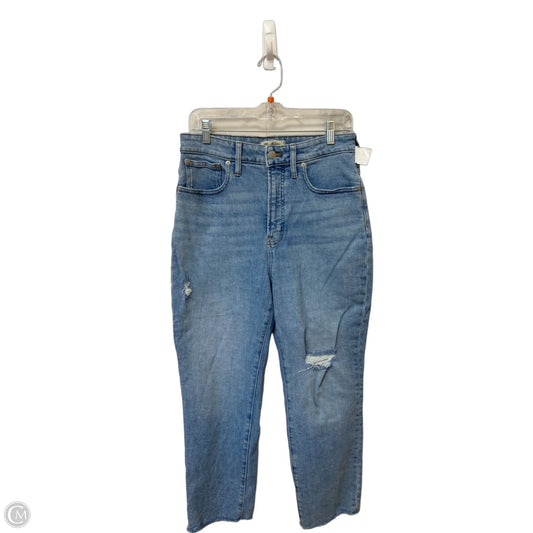 Jeans Boyfriend By Madewell In Blue Denim, Size: 8p
