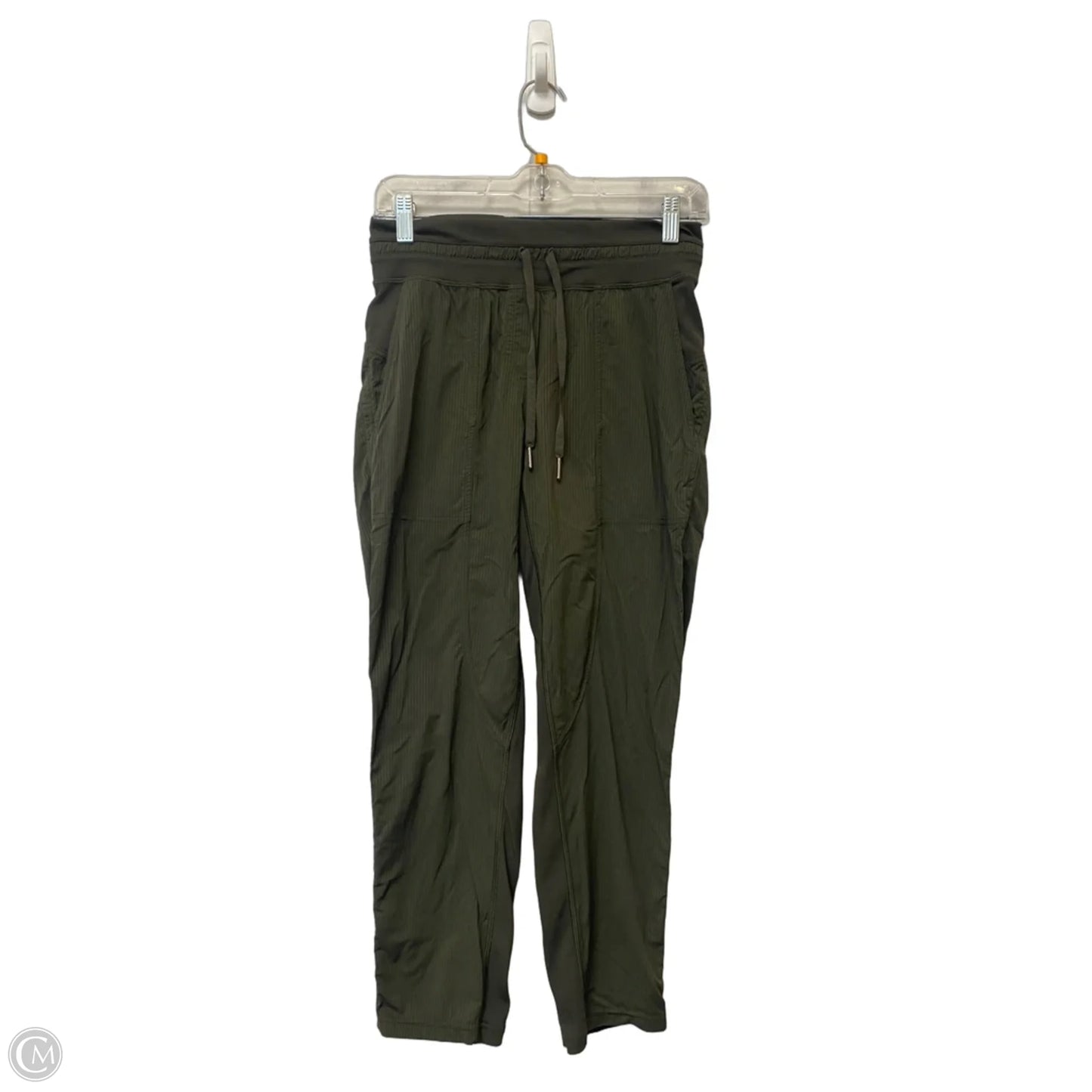 Athletic Pants By Lululemon In Green, Size: 4