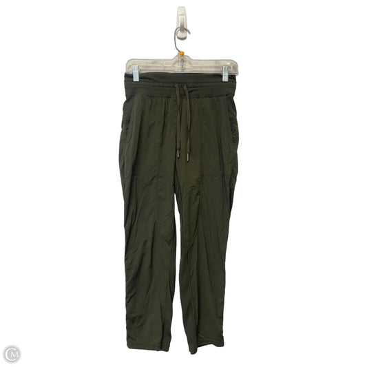 Athletic Pants By Lululemon In Green, Size: 4