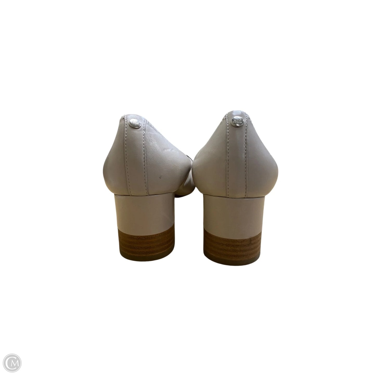 Shoes Heels Block By Agl In Tan, Size: 7