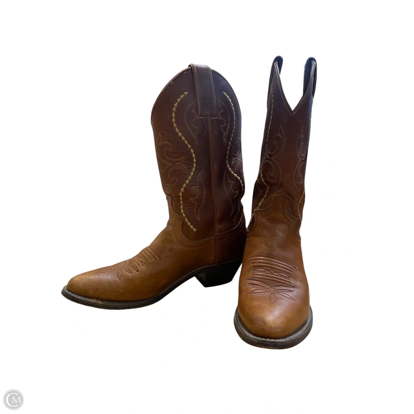 Boots Western By Justin In Brown, Size: 6