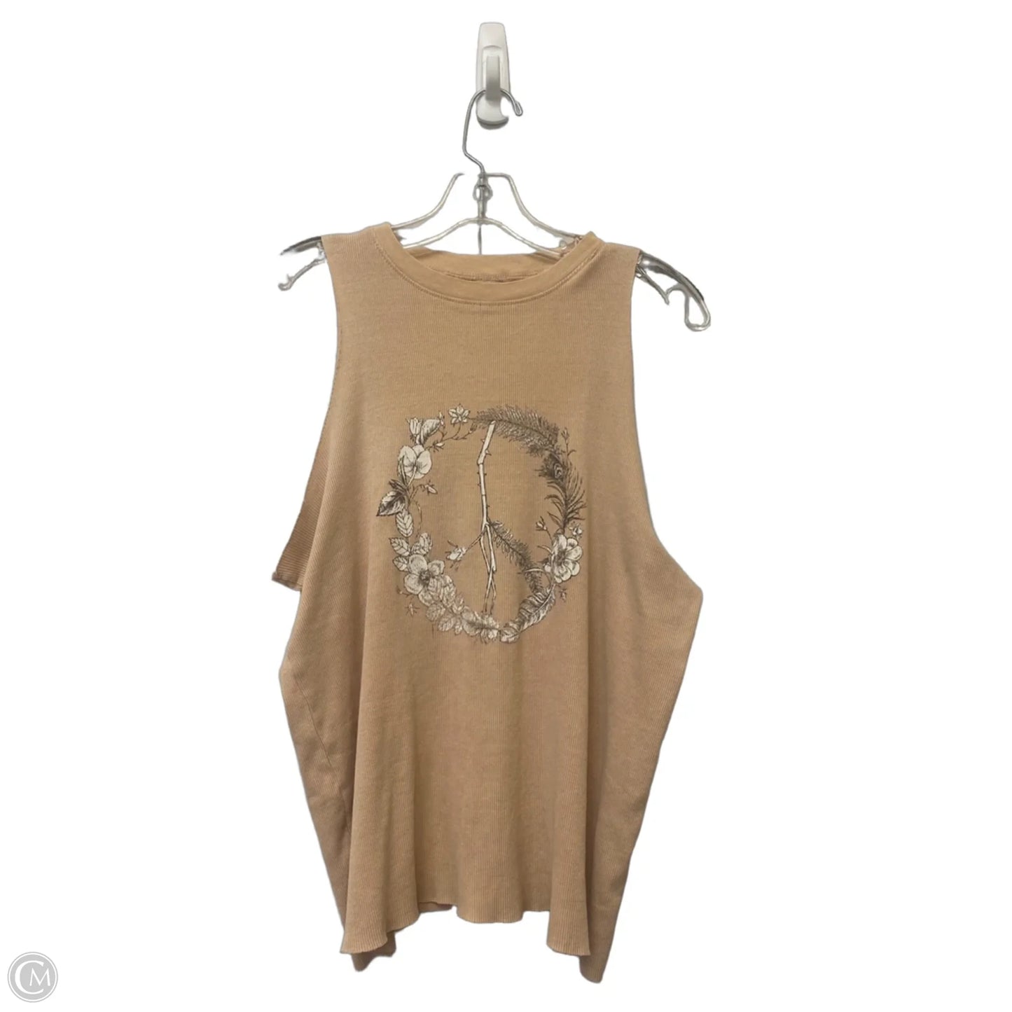 Top Sleeveless By Clothes Mentor In Pink, Size: Xl